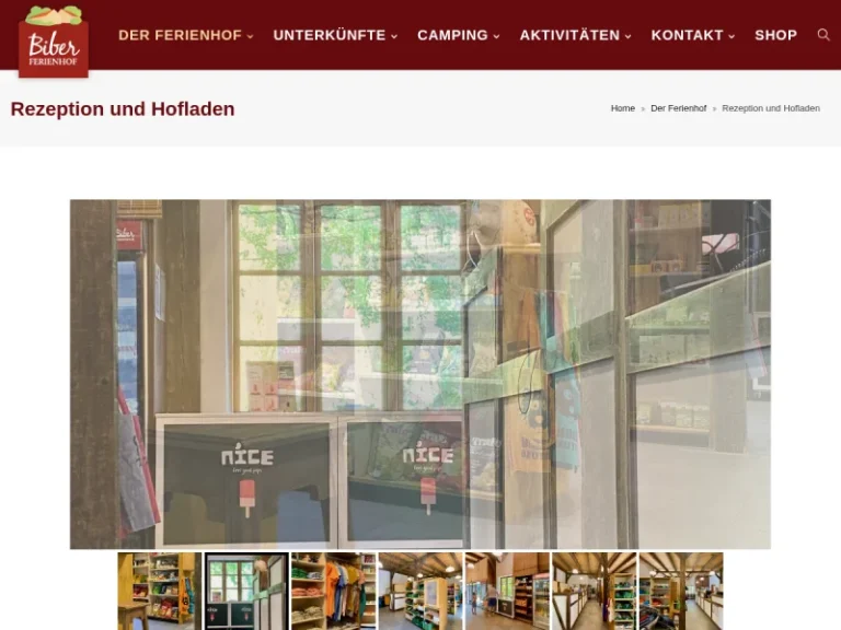 Bio Hofladen im Biber Ferienhof - Mecklenburg-Vorpommern in Mirow