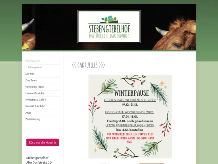 Siebengiebelhof - Mecklenburg-Vorpommern in Ruhner Berge