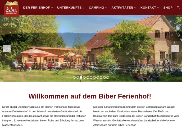 Biber Ferienhof - Mecklenburg-Vorpommern in Mirow