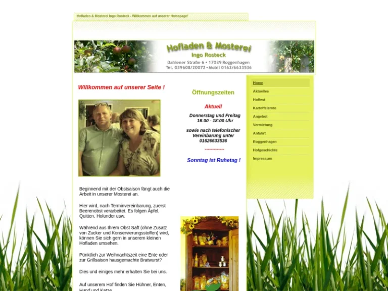 Ingo Rosteck , Galloway-Ranch, - Mecklenburg-Vorpommern in Brunn