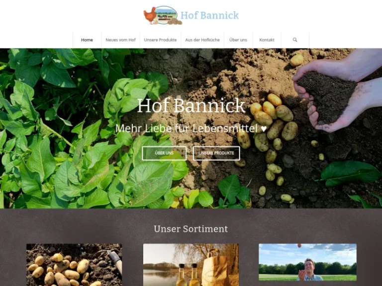 Hofladen Bannick - Schleswig-Holstein in Ahlefeld-Bistensee