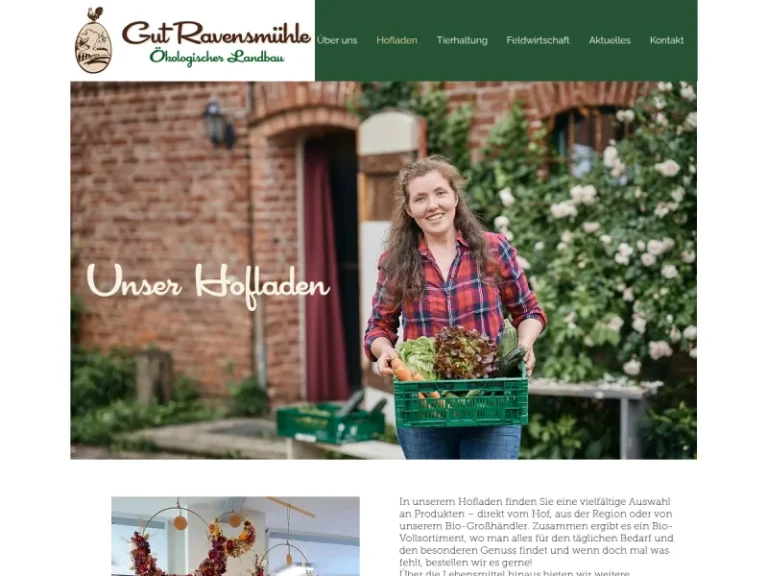 Biohof Ravensmühle - Mecklenburg-Vorpommern in Uckerland