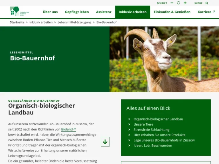 Ostseeländer Bio-Bauernhof - Mecklenburg-Vorpommern in Züssow