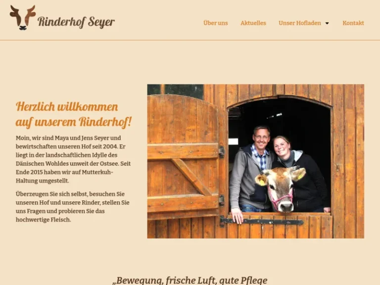 Rinderhof Seyer - Schleswig-Holstein in Osdorf