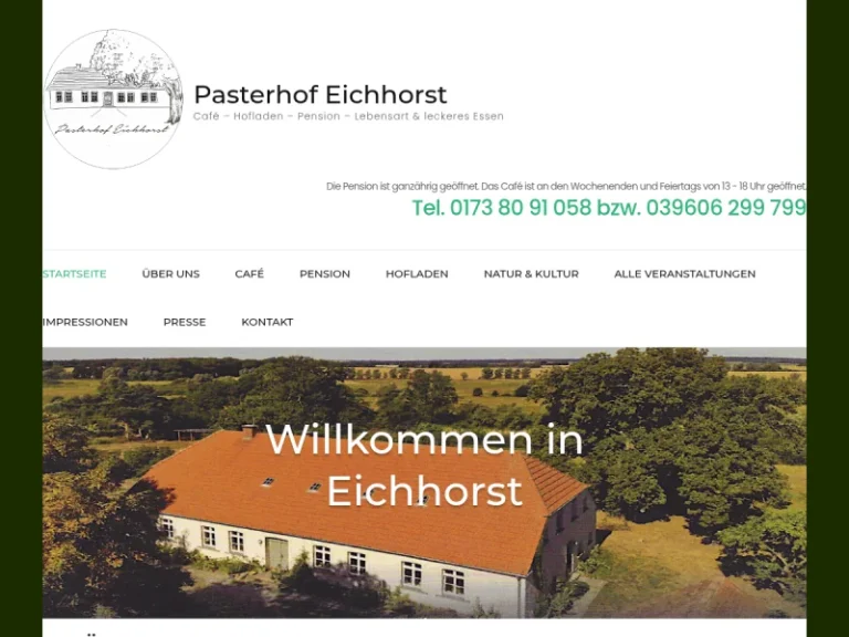 Pasterhof Eichhorst - Mecklenburg-Vorpommern in Friedland