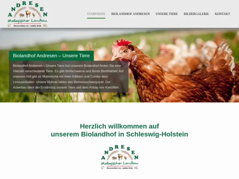 Biolandhof Andresen - Schleswig-Holstein in Selk