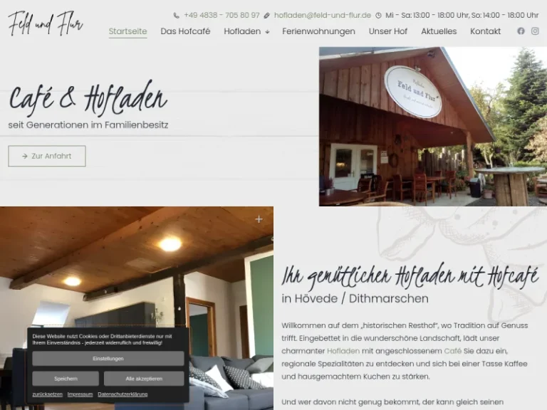 Café & Hofladen „Feld und Flur“ – Hövede - Schleswig-Holstein in Hövede