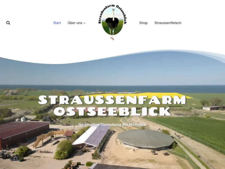 Hofladen Straussenfarm Ostseeblick - Schleswig-Holstein in Hohenfelde