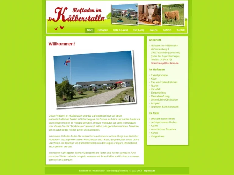 Hofladen im Kälberstall - Schleswig-Holstein in Schönberg