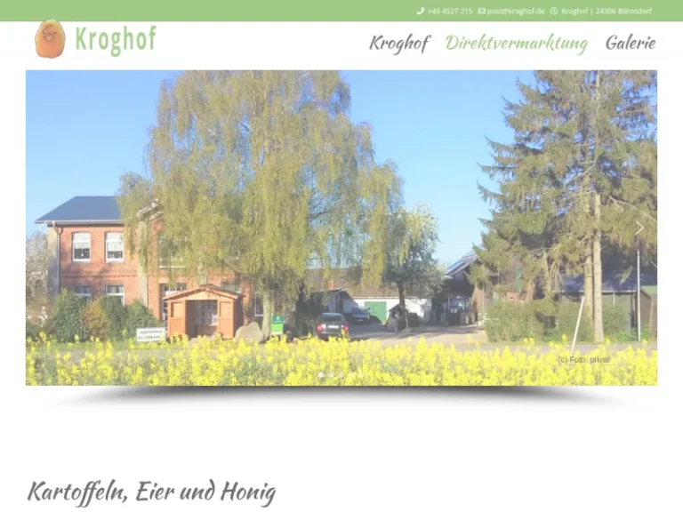 Kroghof - Schleswig-Holstein in Bösdorf