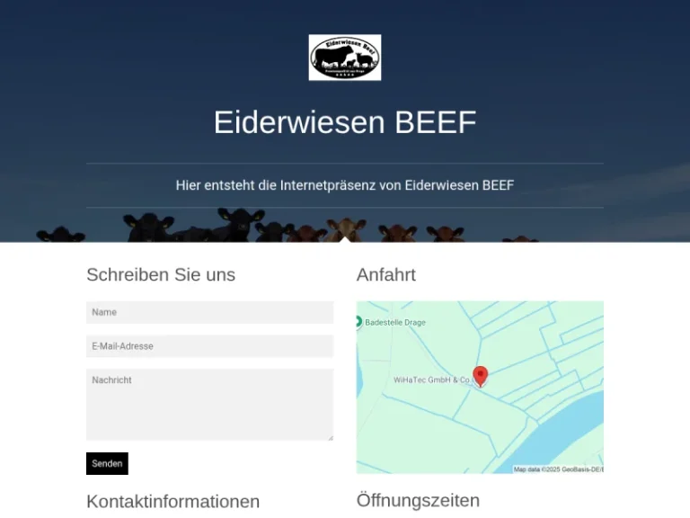 Eiderwiesen BEEF - Schleswig-Holstein in Drage