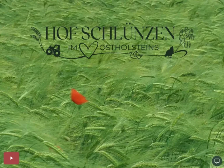 Hof Schlünzen – Urlaub auf dem Bauernhof- Rayk und Elsa Schlünzen – Ostseeurlaub - Schleswig-Holstein in Beschendorf