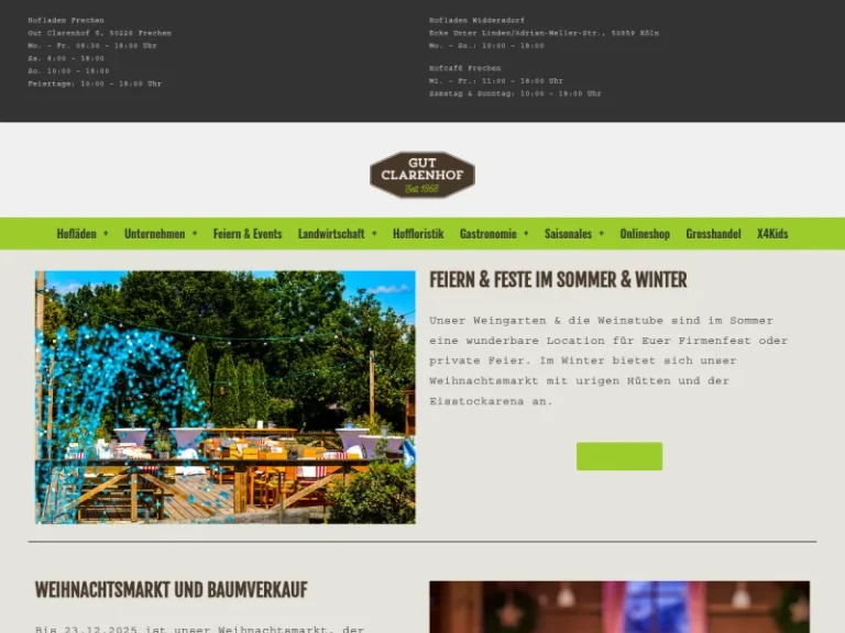 Gut Clarenhof Hofladen Frechen - Nordrhein-Westfalen in Frechen