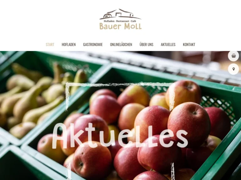 Hofladen Restaurant & Café Bauer Moll - Nordrhein-Westfalen in Kerpen