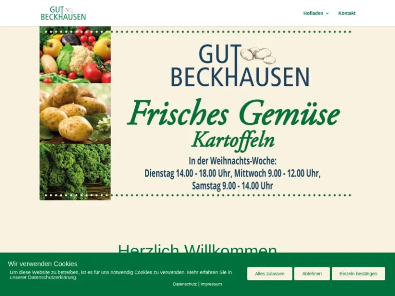 Hofladen Gut Beckhausen - Nordrhein-Westfalen in Schwerte