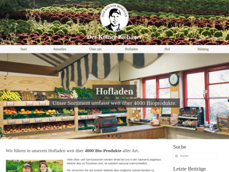 Der Kölner Biobauer - Nordrhein-Westfalen in Köln