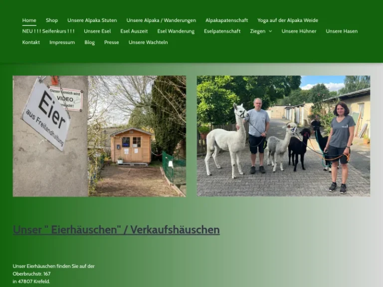 Die Patzke Farm – Eierhäuschen Fischeln - Nordrhein-Westfalen in Krefeld