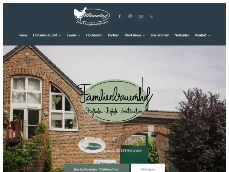 Millianshof – Der Familienbauernhof - Nordrhein-Westfalen in Bergheim