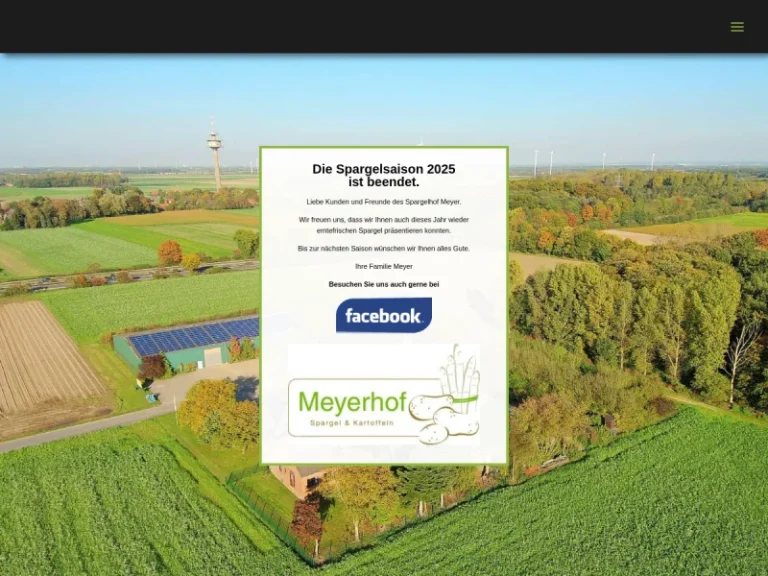 Spargelhof Meyerhof - Nordrhein-Westfalen in Willich