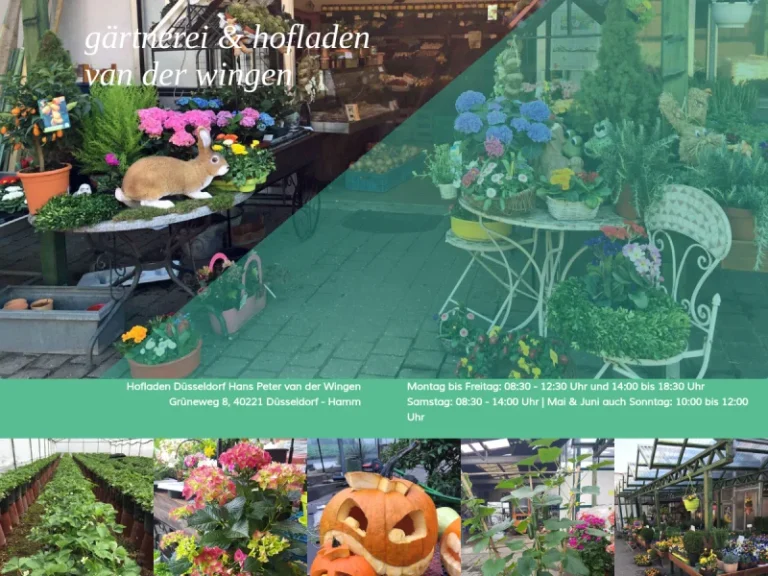 Gärtnerei & Hofladen van der Wingen Düsseldorf - Nordrhein-Westfalen in Düsseldorf