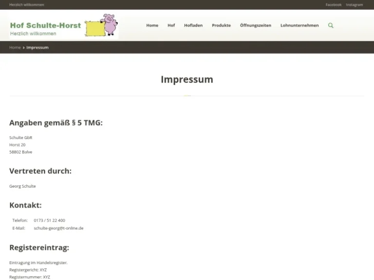 Schulte-Horst - Nordrhein-Westfalen in Balve