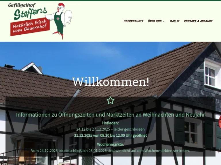 Geflügelhof Steffens - Nordrhein-Westfalen in Bergisch Gladbach