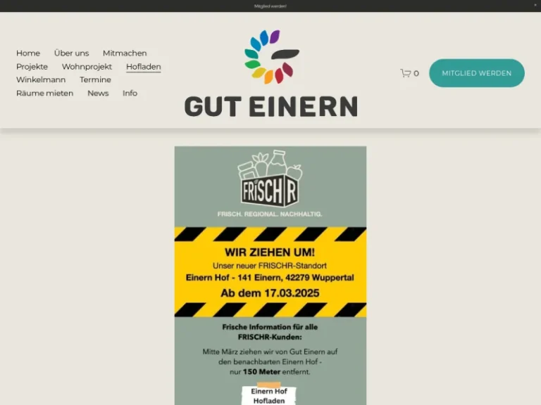 Hofladen auf Gut Einern - Nordrhein-Westfalen in Wuppertal