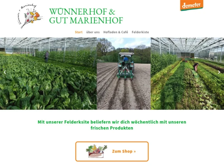 Hofladen Wünnerhof Demeter - Nordrhein-Westfalen in Hattingen