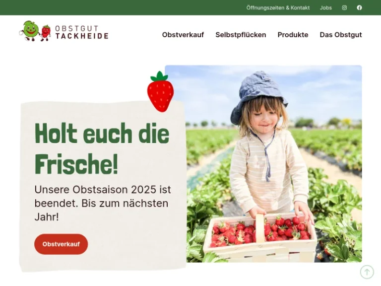 Obstgut Tackheide - Nordrhein-Westfalen in Tönisvorst