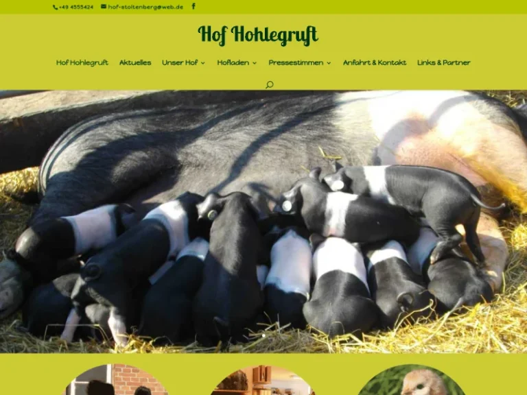 Hof Hohlegruft GbR - Schleswig-Holstein in Nehms