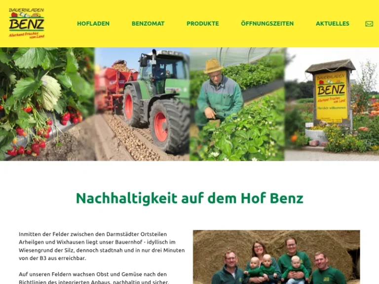 Bauernladen Benz - Hessen in Darmstadt