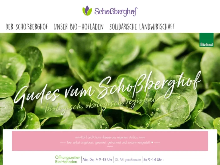 Dorfmarkt Schoßberghof - Rheinland-Pfalz in Minfeld