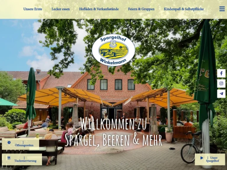 Spargelhof Winkelmann - Nordrhein-Westfalen in Rahden