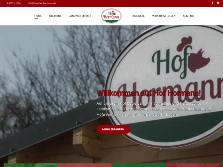 SB Hofladen – Brüder Hormann - Nordrhein-Westfalen in Petershagen