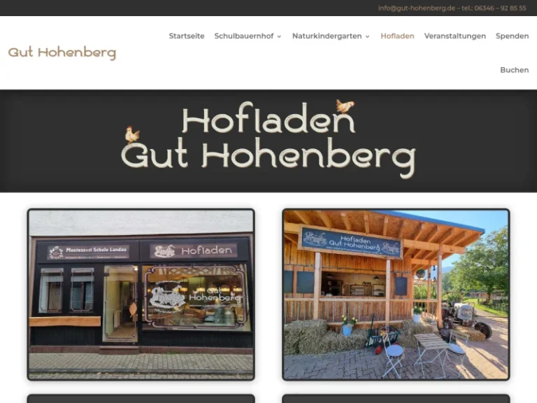 Hofladen Gut Hohenberg - Rheinland-Pfalz in Annweiler am Trifels