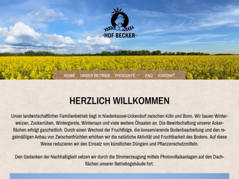 Ölmühle Hof Becker - Nordrhein-Westfalen in Niederkassel