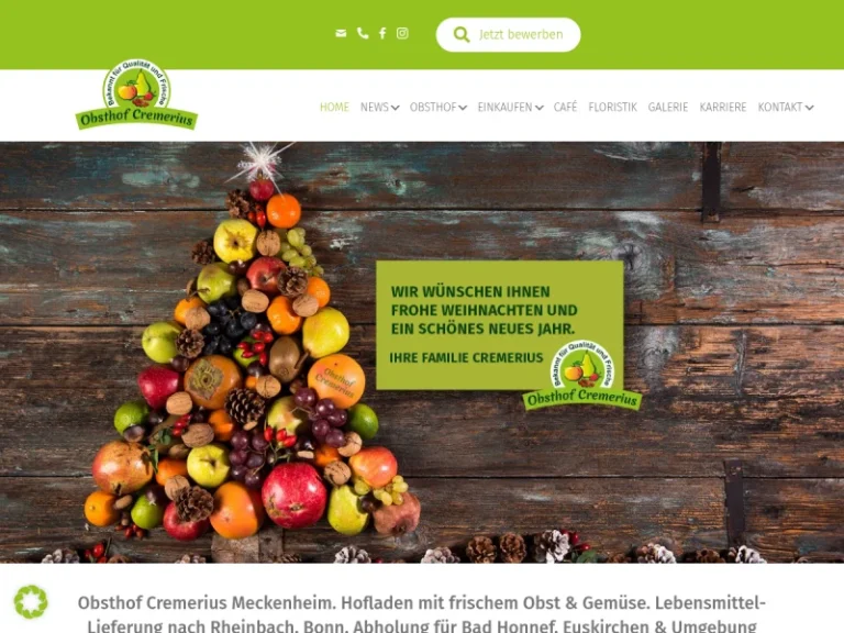 Hof Steinbüchel (Hofladen Obsthof Cremerius) - Nordrhein-Westfalen in Meckenheim