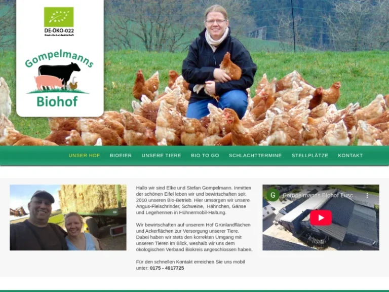 Gompelmanns Biohof - Rheinland-Pfalz in Euscheid