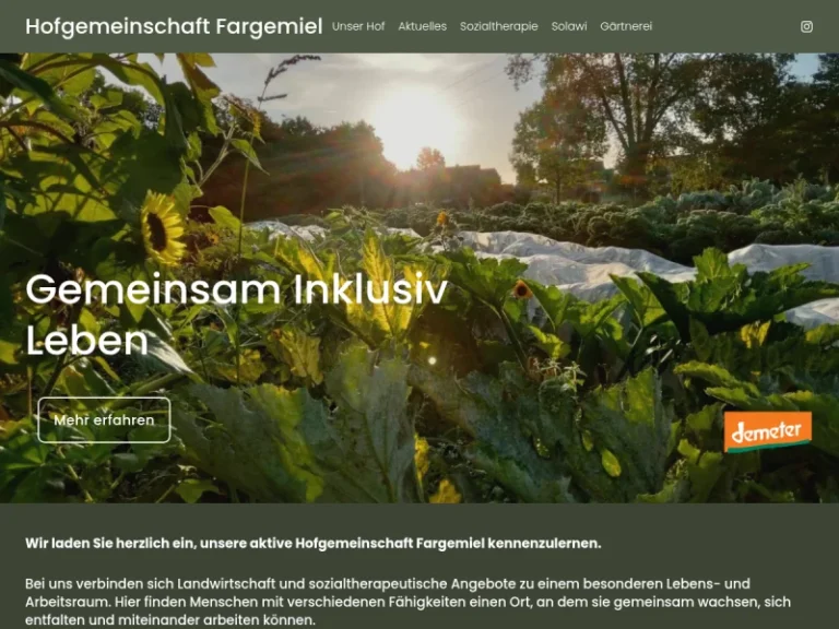 Demeter Hofladen Hofgemeinschaft Fargemiel - Schleswig-Holstein in Heringsdorf