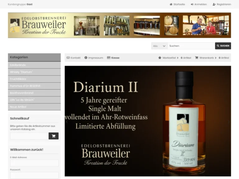 Brauweiler Brennerei & Fruchtsäfte - Nordrhein-Westfalen in Meckenheim