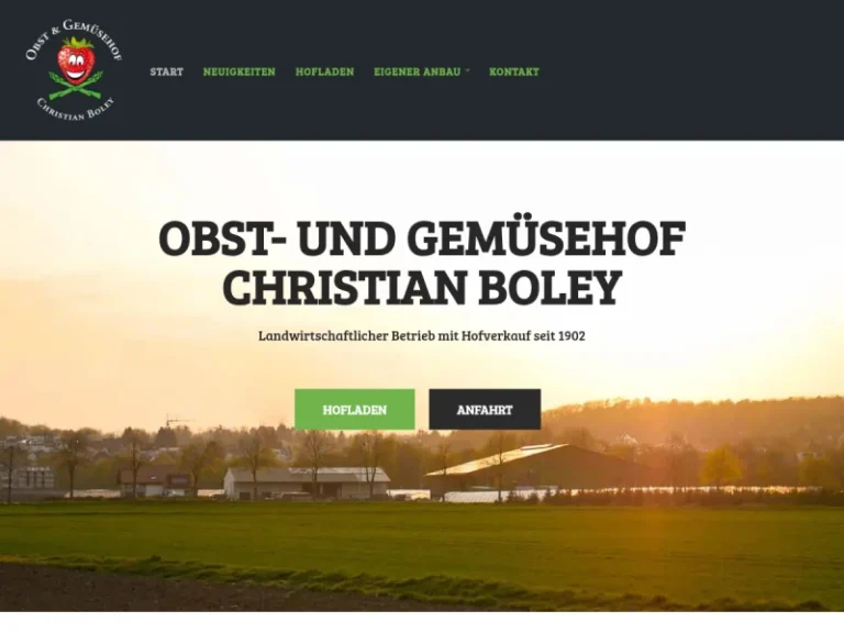 Obst- und Gemüsehof Christian Boley - Nordrhein-Westfalen in Brühl