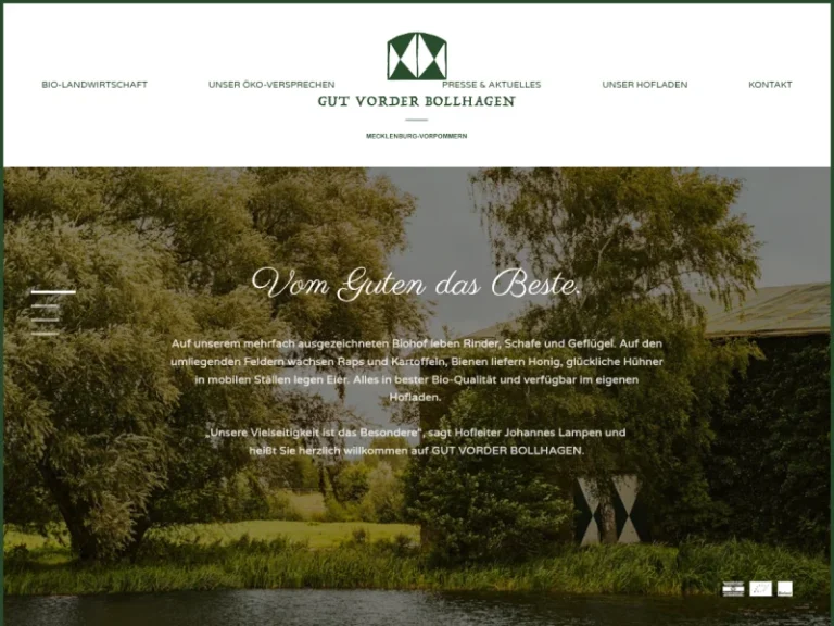 Gut Vorder Bollhagen GmbH - Mecklenburg-Vorpommern in Bad Doberan