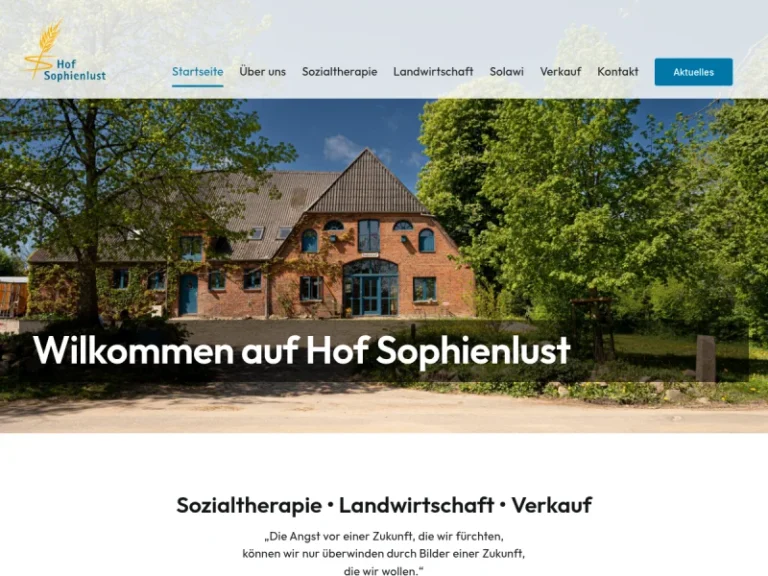 Verein Sophienlust e.V. - Schleswig-Holstein in Schierensee