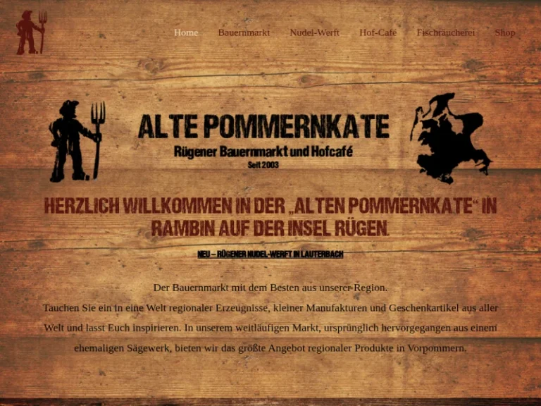 Alte Pommernkate - Mecklenburg-Vorpommern in Rambin