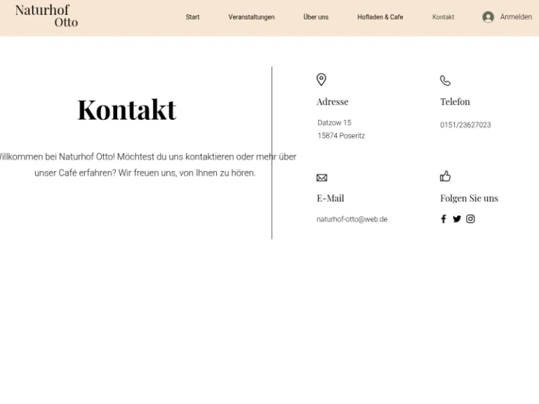 Naturhof Otto - Mecklenburg-Vorpommern in Poseritz