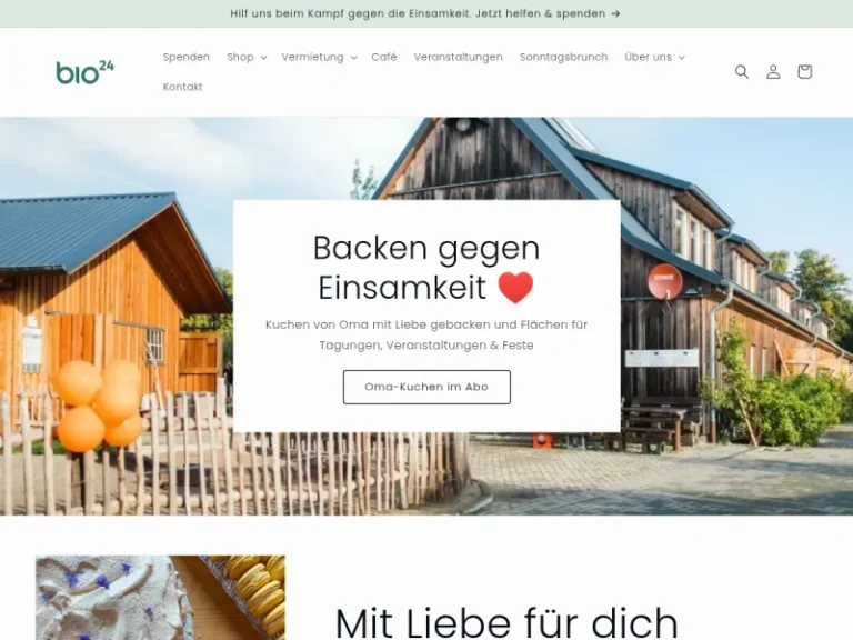 Bio24 – Café, Konditorei & Onlineshop - Mecklenburg-Vorpommern in Poppendorf