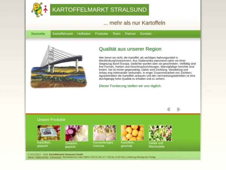 Speisekartoffelvermarktung G. Beske & Partner OHG - Mecklenburg-Vorpommern in Stralsund