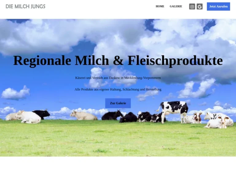 Die Milch Jungs - Mecklenburg-Vorpommern in Ahrenshagen-Daskow