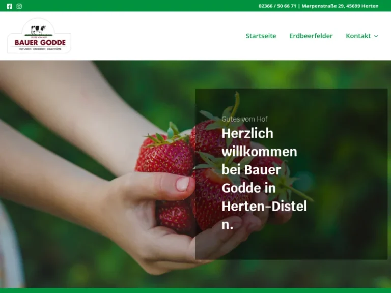 Bauer Godde Milchtankstelle Herten-Disteln - Nordrhein-Westfalen in Herten