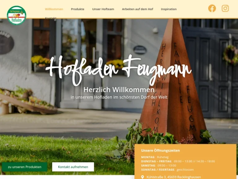 Hofladen Feugmann - Nordrhein-Westfalen in Recklinghausen